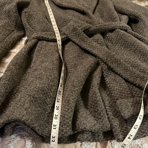 NWOT lined double breasted sweater jacket Lg - Picture 7 of 7